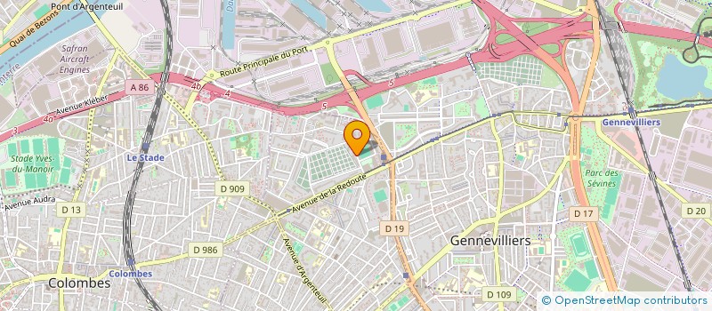 localisation de l'entreprise JOBNATIZ  ASNIERES-SUR-SEINE