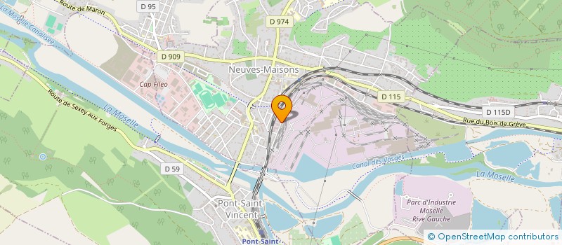 localisation de l'entreprise JOBO PATRIMOINE  NEUVES-MAISONS