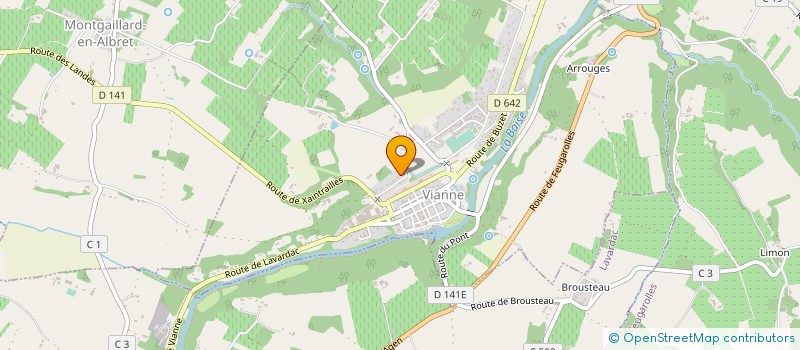 localisation de l'entreprise JOBRIFRAMI  VIANNE