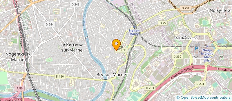 localisation de l'entreprise JOBS A DOMICILE  BRY-SUR-MARNE