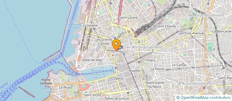 localisation de l'entreprise JOBS SERVICES à MARSEILLE
