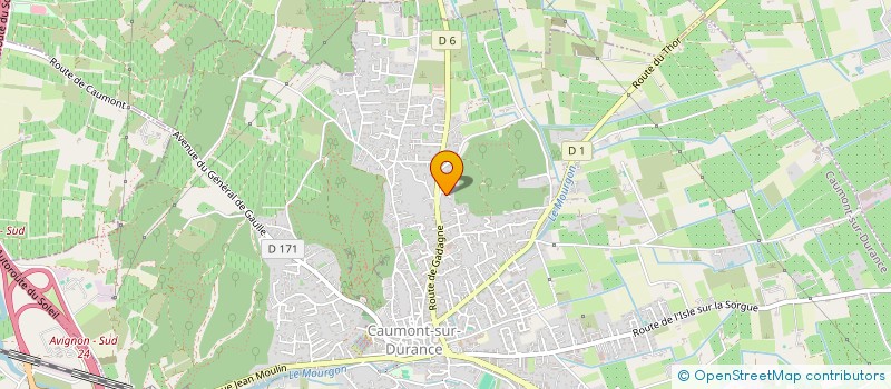 localisation de l'entreprise JOC  CAUMONT-SUR-DURANCE