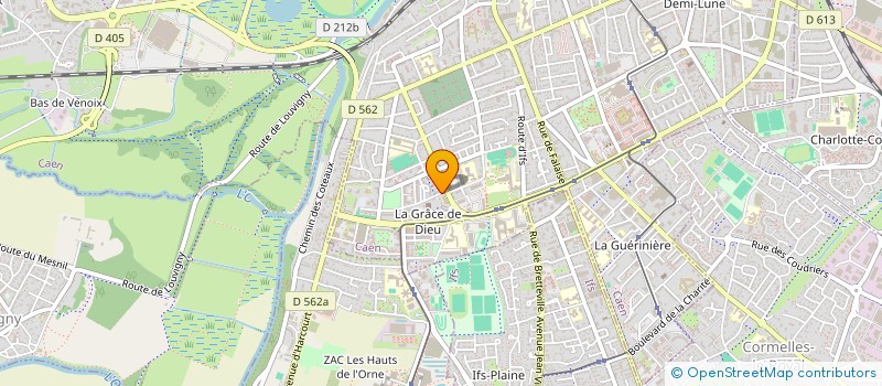 localisation de l'entreprise JOC NORMANDIE à CAEN