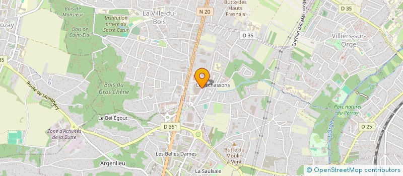 localisation de l'entreprise JOCA à LONGPONT-SUR-ORGE