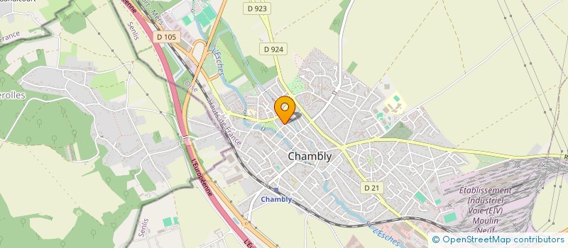 localisation de l'entreprise JOCA à CHAMBLY