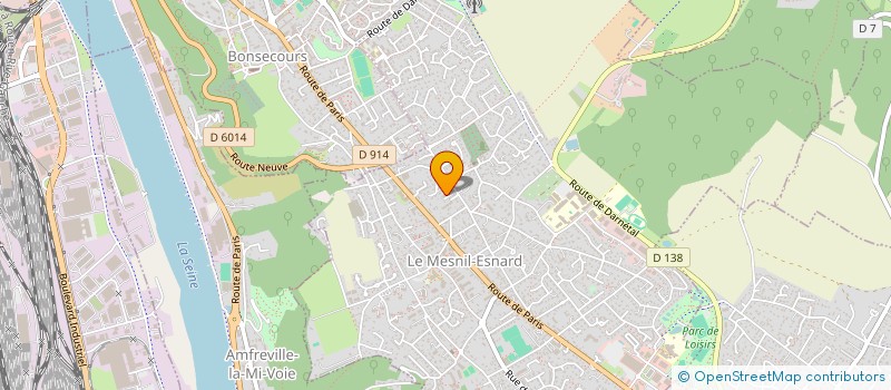 localisation de l'entreprise JOCA  LE MESNIL-ESNARD