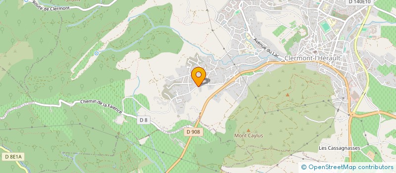 localisation de l'entreprise JOCA HOMES  CLERMONT-L'HERAULT