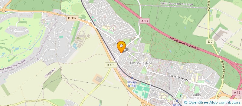 localisation de l'entreprise JOCA INVEST IMMO à NOISY-LE-ROI