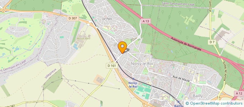 localisation de l'entreprise JOCA INVEST VERSAILLES à NOISY-LE-ROI