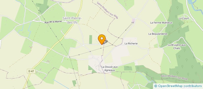 localisation de l'entreprise JOCADIA  SAINT-PIERRE-DES-IFS