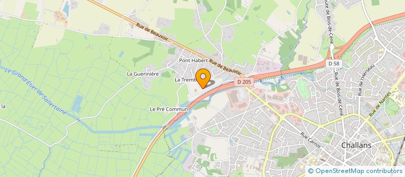 localisation de l'entreprise JOCAGAST à SALLERTAINE