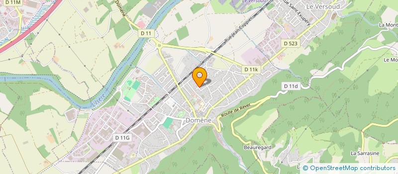 localisation de l'entreprise JOCAL à DOMENE
