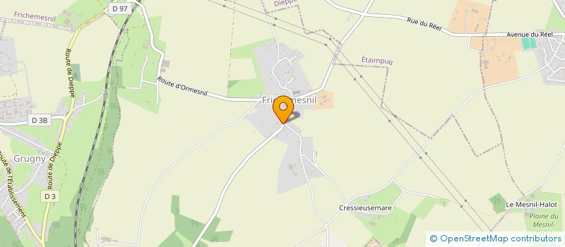 localisation de l'entreprise JOCAM INVEST  FRICHEMESNIL