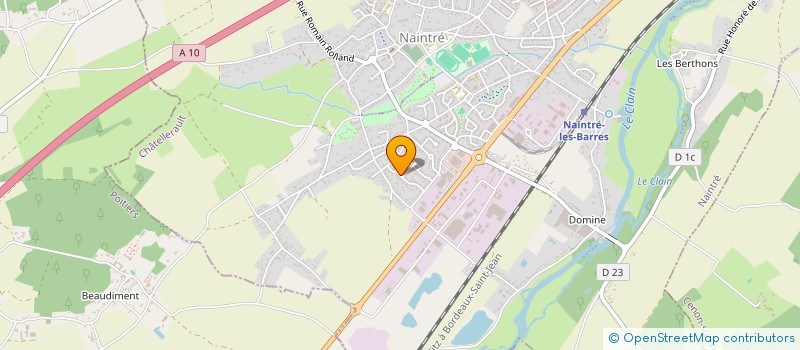 localisation de l'entreprise JOCAMA  NAINTRE