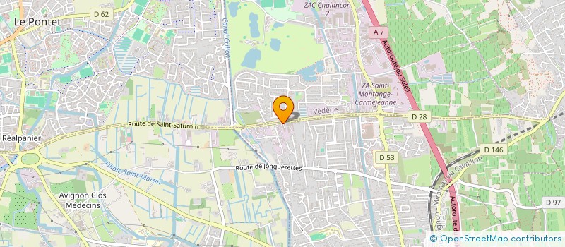 localisation de l'entreprise JOCANET  MORIERES-LES-AVIGNON