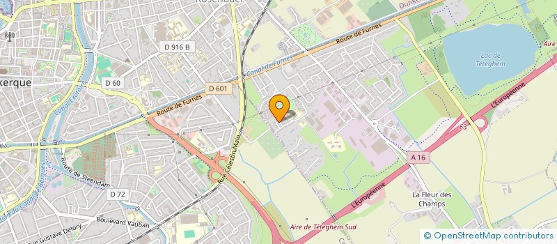 localisation de l'entreprise JOCARO  TETEGHEM-COUDEKERQUE-VILLAGE