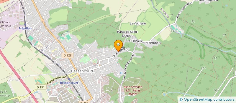 localisation de l'entreprise JOCE à BESSANCOURT