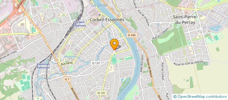 localisation de l'entreprise JOCE à CORBEIL-ESSONNES