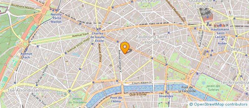 localisation de l'entreprise JOCE  PARIS