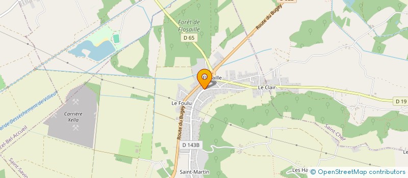 localisation de l'entreprise JOCE ASCENSEURS à SAINT-SAVIN