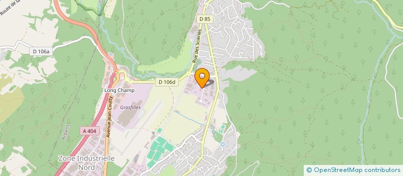 localisation de l'entreprise JOCE HOLDING à ARBENT