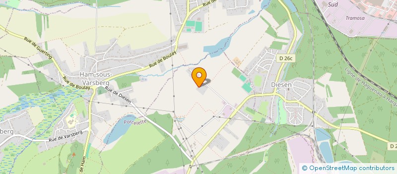 localisation de l'entreprise JOCE INVEST  PORCELETTE