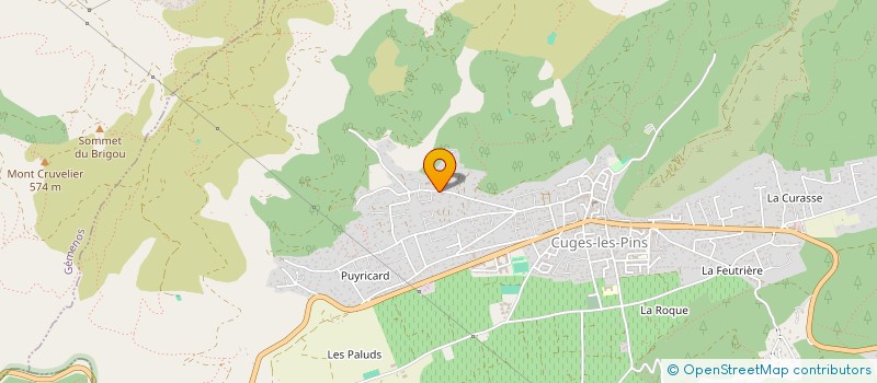 localisation de l'entreprise JOCE LA VALENTINE  CUGES-LES-PINS