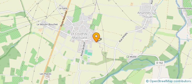 localisation de l'entreprise JOCEANE  ARTANNES-SUR-THOUET