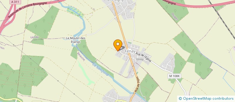 localisation de l'entreprise JOCED  FENAY