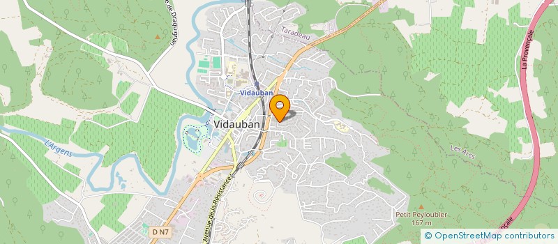 localisation de l'entreprise JOCELY  VIDAUBAN