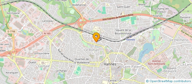 localisation de l'entreprise JOCELYN ELECTRICITE à VANNES