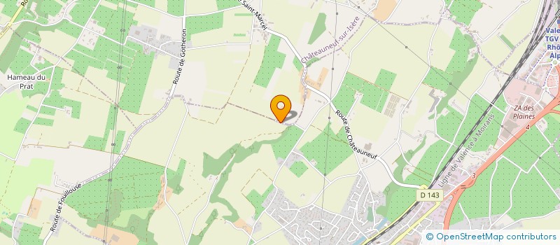 localisation de l'entreprise JOCELYN LEYANN LYANA  CHATEAUNEUF-SUR-ISERE