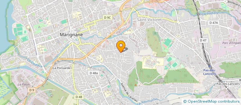 localisation de l'entreprise JOCELYNE  MARIGNANE