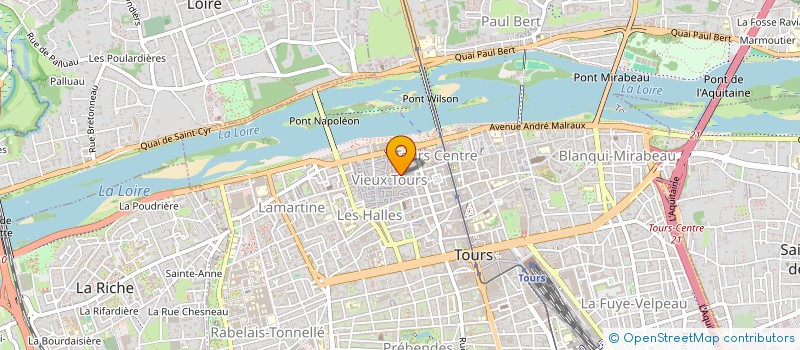 localisation de l'entreprise JOCELYNE BIAIS EURL  TOURS