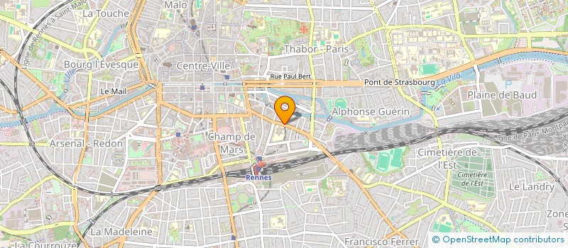 localisation de l'entreprise JOCELYNE ORTHO à RENNES