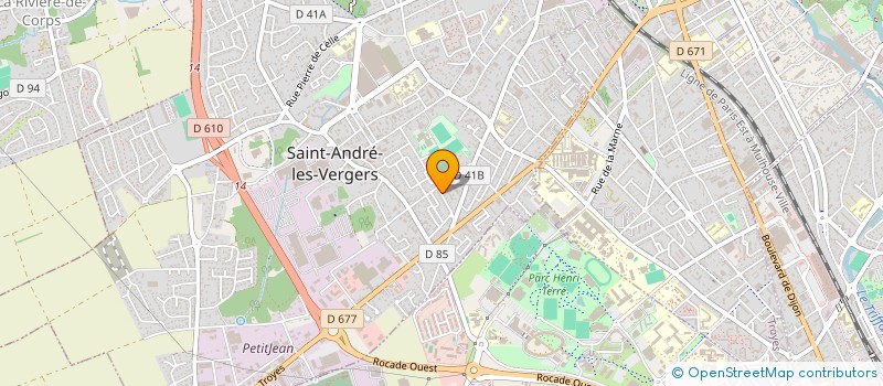 localisation de l'entreprise JOCENI  SAINT-ANDRE-LES-VERGERS