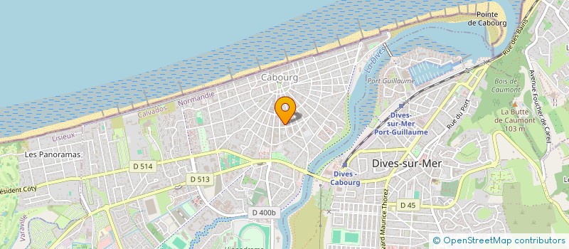 localisation de l'entreprise JOCERIC  CABOURG