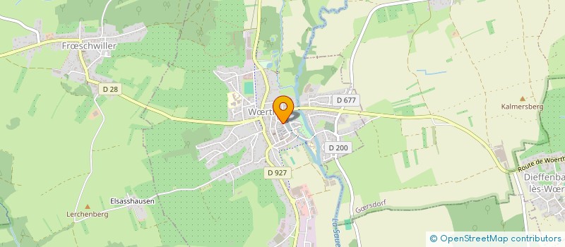 localisation de l'entreprise JOCH  WALBOURG