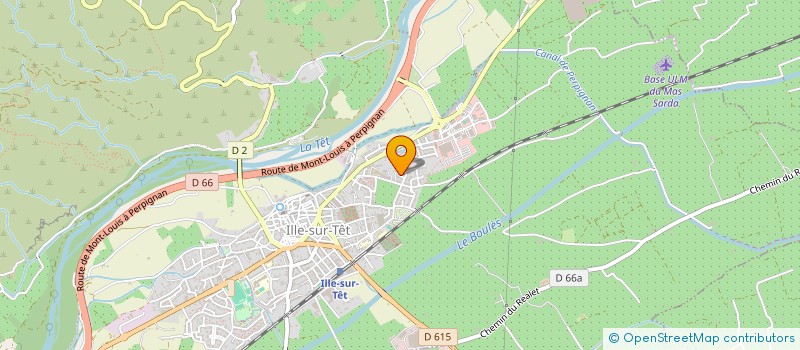 localisation de l'entreprise JOCHABUS  ILLE-SUR-TET