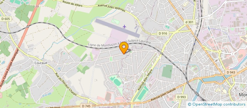 localisation de l'entreprise JOCHAR à DOMERAT