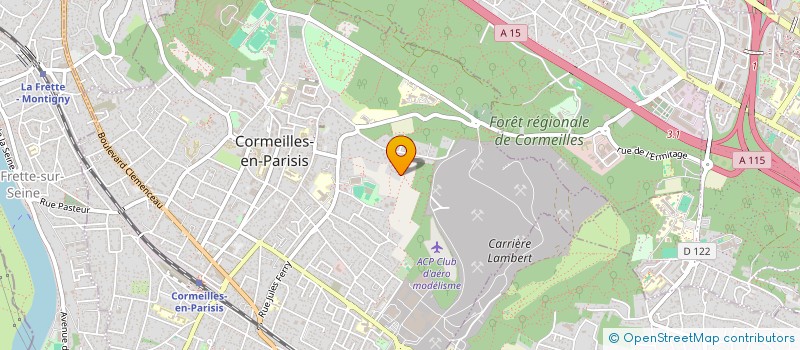 localisation de l'entreprise JOCHRI  CORMEILLES-EN-PARISIS