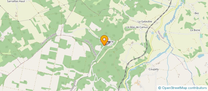 localisation de l'entreprise JOCK  VILLENEUVE