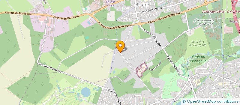 localisation de l'entreprise JOCLAR  MERIGNAC