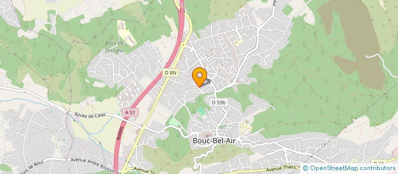 localisation de l'entreprise JOCOBO à BOUC-BEL-AIR