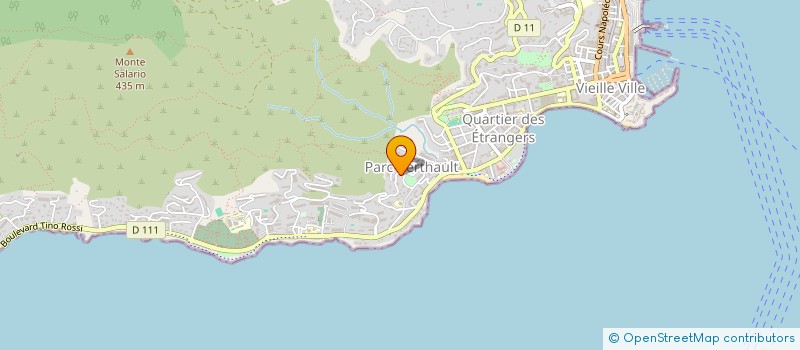 localisation de l'entreprise JOCOMB INVEST  AJACCIO