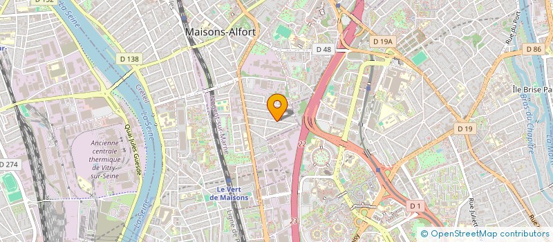 localisation de l'entreprise JOCONDE à MAISONS-ALFORT