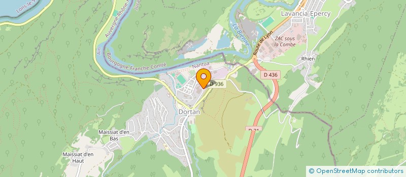 localisation de l'entreprise JOCOSER  DORTAN