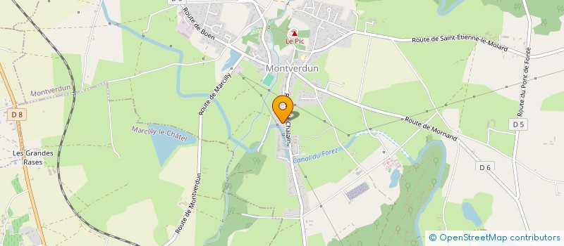 localisation de l'entreprise JOCRISTY JACOB'S  MONTVERDUN