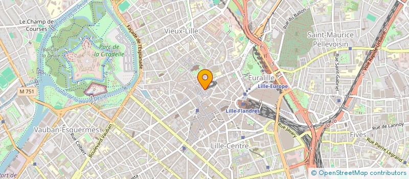 localisation de l'entreprise JOCX à LILLE