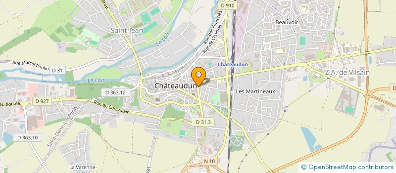 localisation de l'entreprise JOCY BARBER  CHATEAUDUN